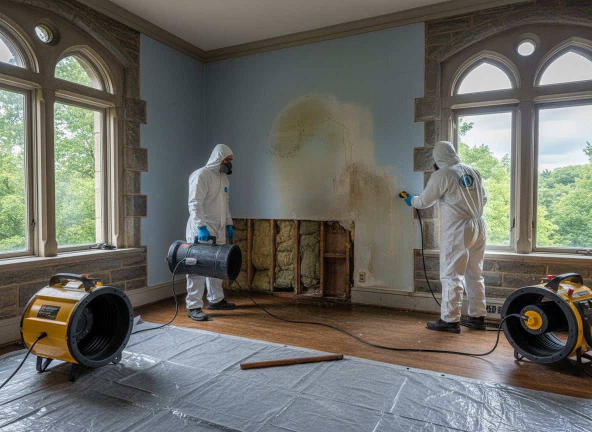 Preventing Mold Growth After Plumbing Leaks in Bryn Mawr Residences