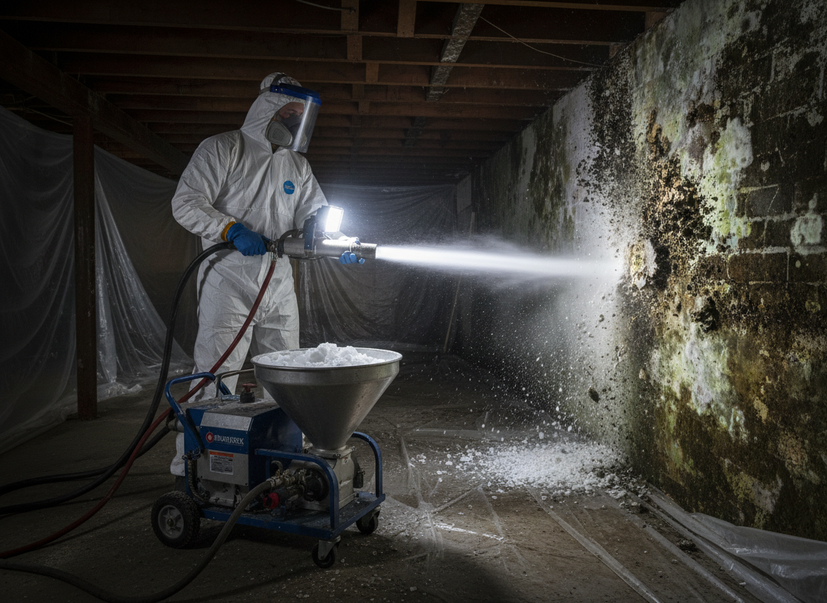 Dry Ice Blasting Mold in Bryn Mawr, CA