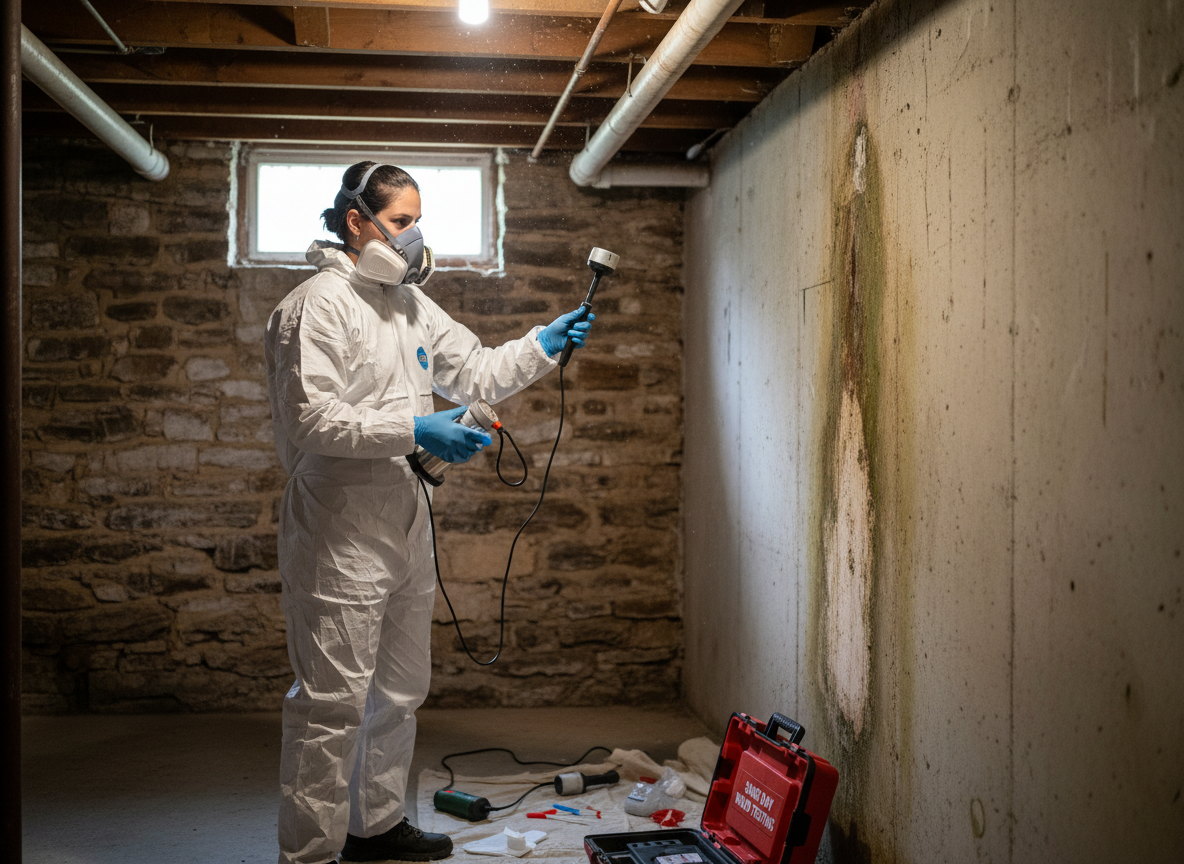 Same Day Mold Testing in Bryn Mawr, CA