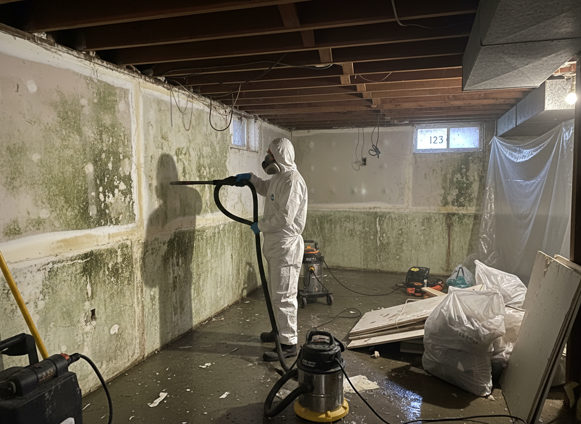Water Damage Mold Remediation in Bryn Mawr, CA